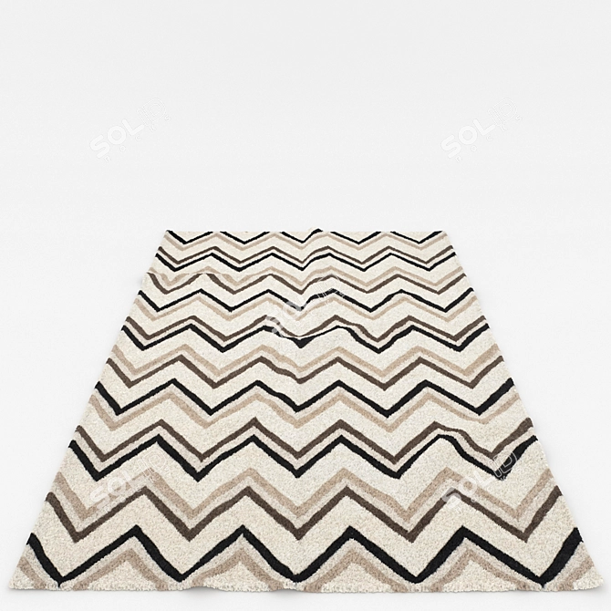 Versatile Set of 6 Rugs | 3D Model 3D model image 6