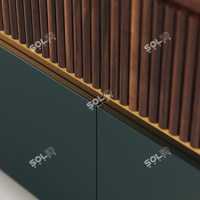 Berlin-Inspired Sideboard: Dooq Details 3D model image 4