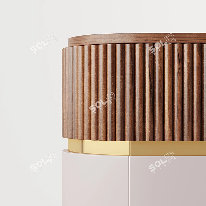 Berlin-Inspired Sideboard: Dooq Details 3D model image 5