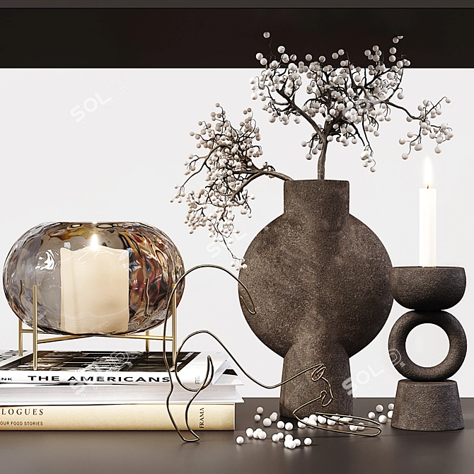 Elegant Decor Set: Detailed & High Quality 3D model image 4