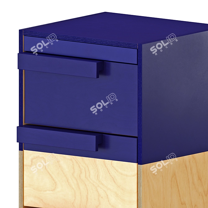 Modern Chest: Kassl Zara Home 3D model image 4