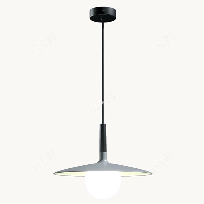 Modern Pendant Lamp: BOTEIN 3D model image 1