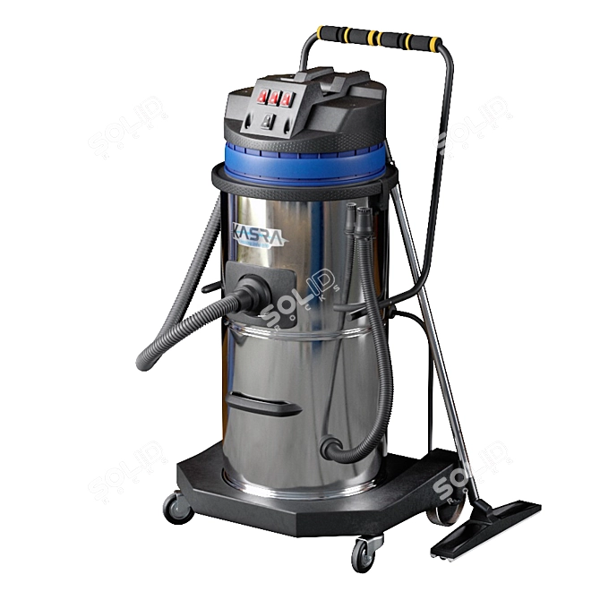 High-Performance Vacuum Cleaner 3D model image 10