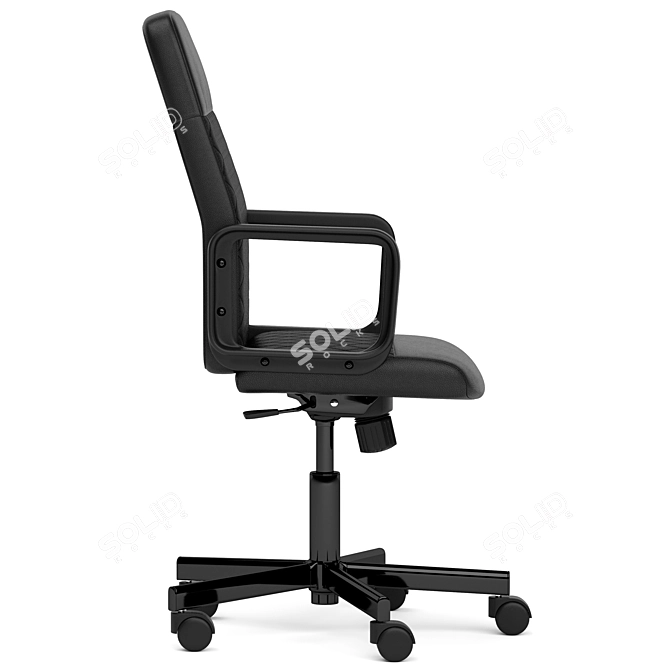 Ergonomic Renberget Office Chair 3D model image 3