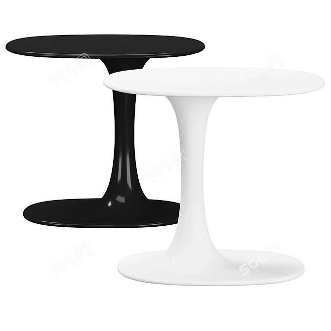 Minimalist Awa Tables 3D model image 3