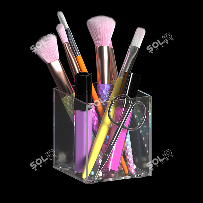 Cosmetic Organizer - Neatly Store Your Makeup 3D model image 1