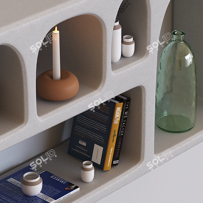 Isobel Wall Shelf - Stylish and Functional 3D model image 5