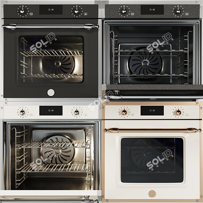 Bertazzoni Heritage Electric Pyro Oven 3D model image 5