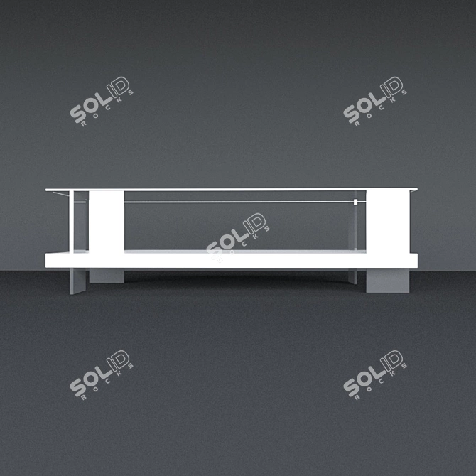 Elegant Pacini Capellini Table 3D model image 1