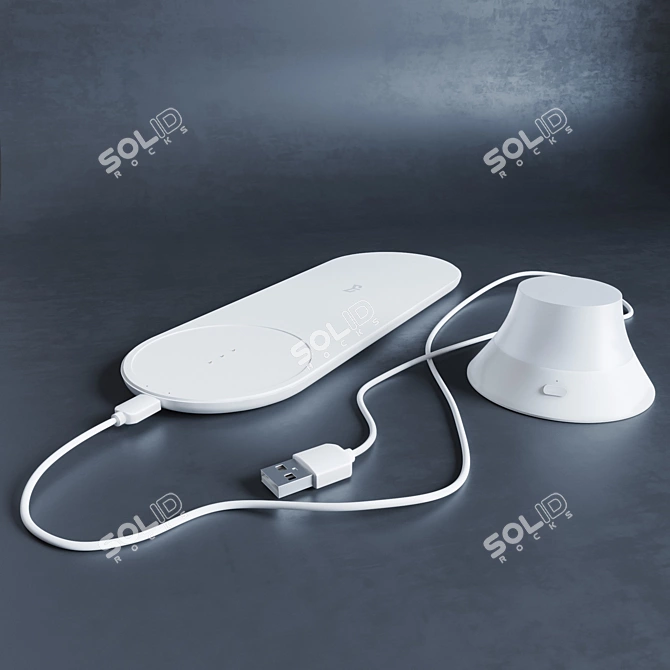 Xiaomi Yeelight Wireless Charger 3D model image 4