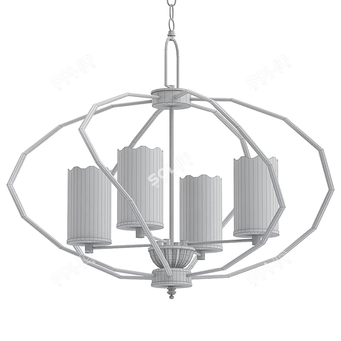 Lancing Pendant Light 3D model image 2