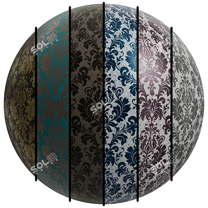 Vibrant PBR Wallpapers | 4K Quality 3D Model - SolidRocks.net