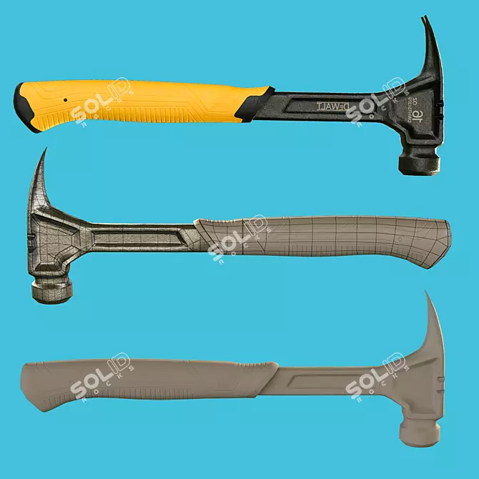 Mighty Hammer: 3D Model + Maps 3D model image 2