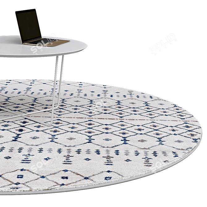 Round Rugs | Classic Collection 3D model image 2