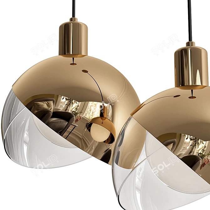 Ravina: Stylish Design Lamps 3D model image 2