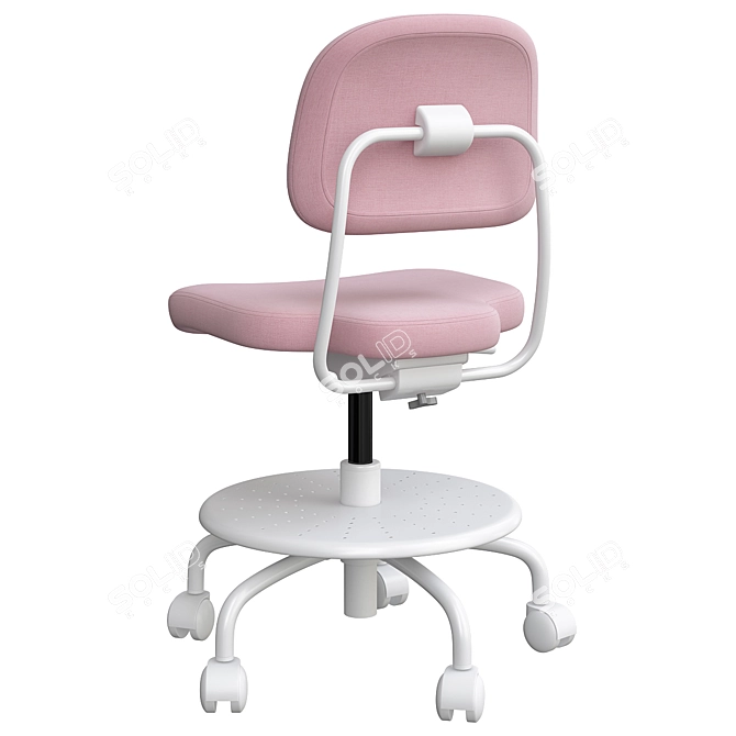 VIMUND Kids Study Chair Set 3D model image 3