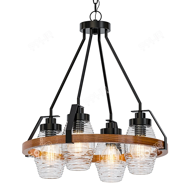 Quoizel Guilford Pendant Light 3D model image 1