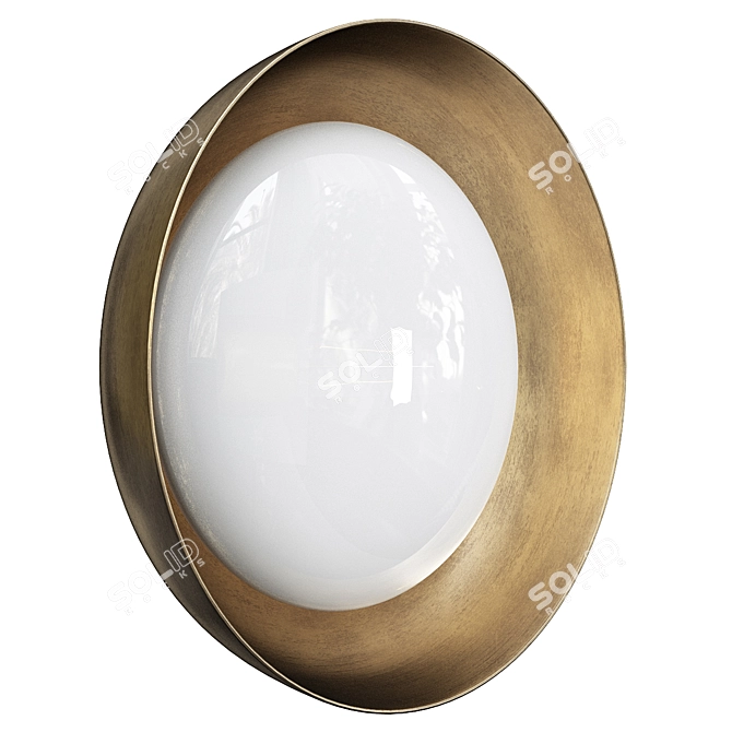  Modern Ray 17 Sconce 3D model image 1