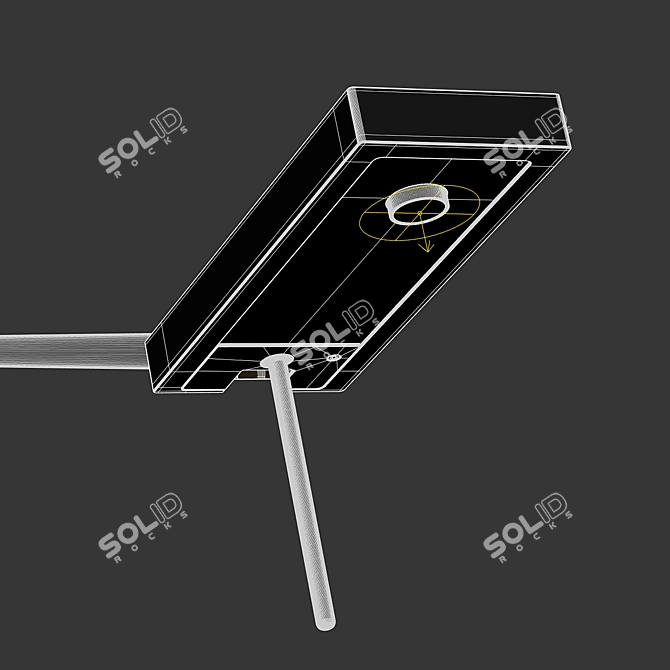 Title: Viabizzuno Roy Pendant Light 3D model image 2