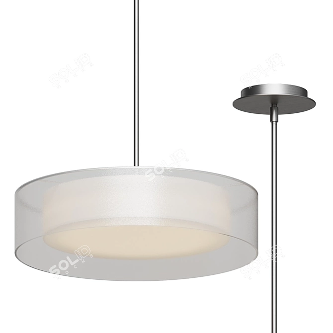 Modern Forms Metropolis LED Pendant 3D model image 2