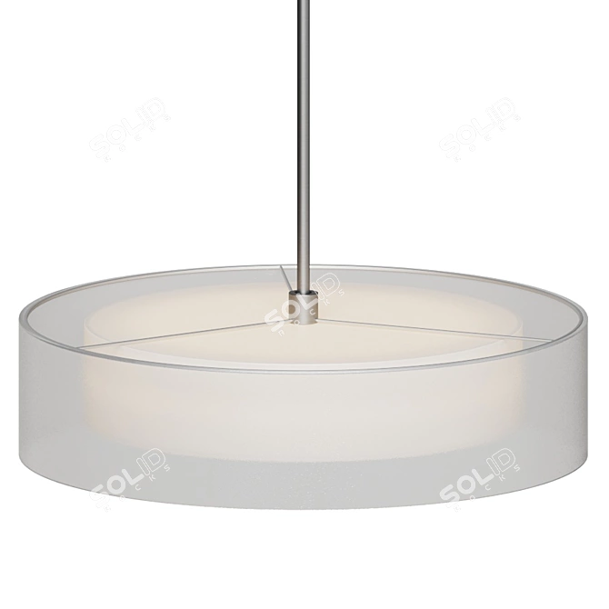 Modern Forms Metropolis LED Pendant 3D model image 3