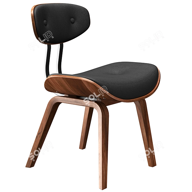 Dutchbone Accent Chair 3D model image 1