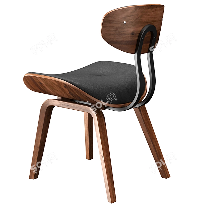 Dutchbone Accent Chair 3D model image 2