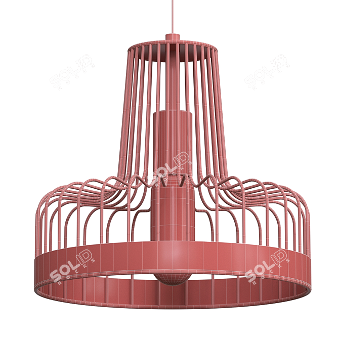 Eva: Stylish Pendant Light to Illuminate Your Space 3D model image 2