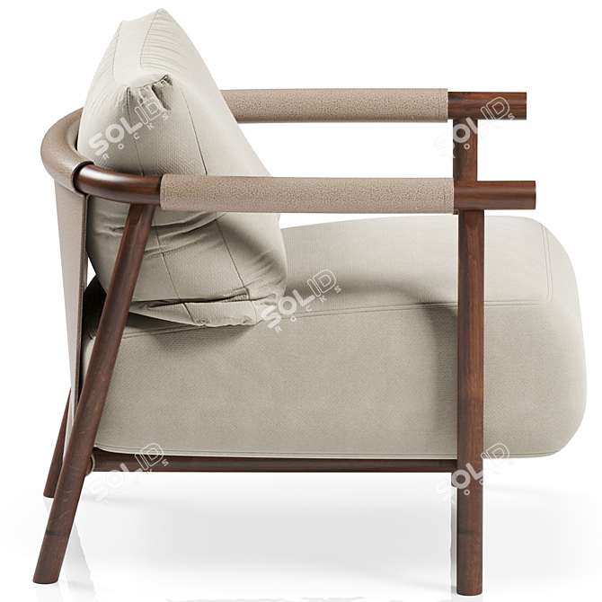 Nathy Diter: Stylish Italian Chair 3D model image 4