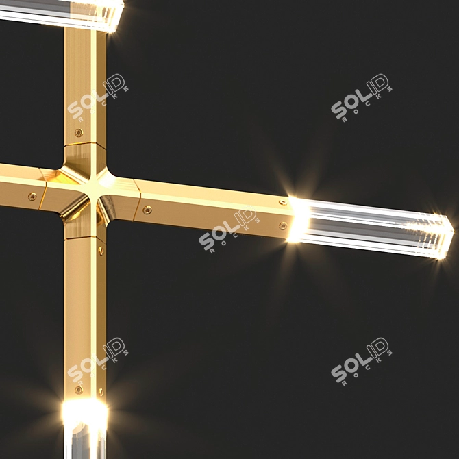 Elegant Illumination: Jax & Wells 3D model image 4