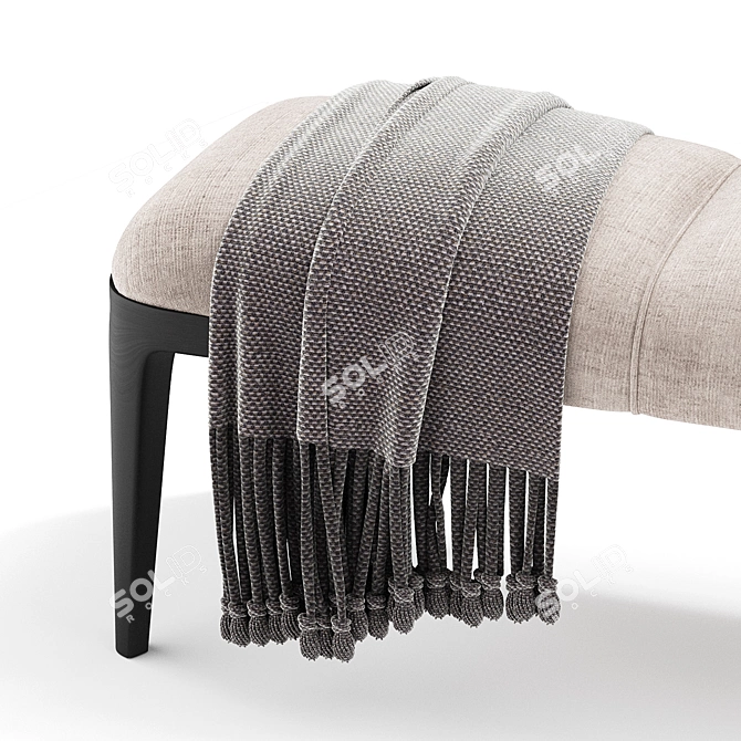 Langley Bench by Ulivi Salotti | Modern and Luxurious Seating 3D model image 5