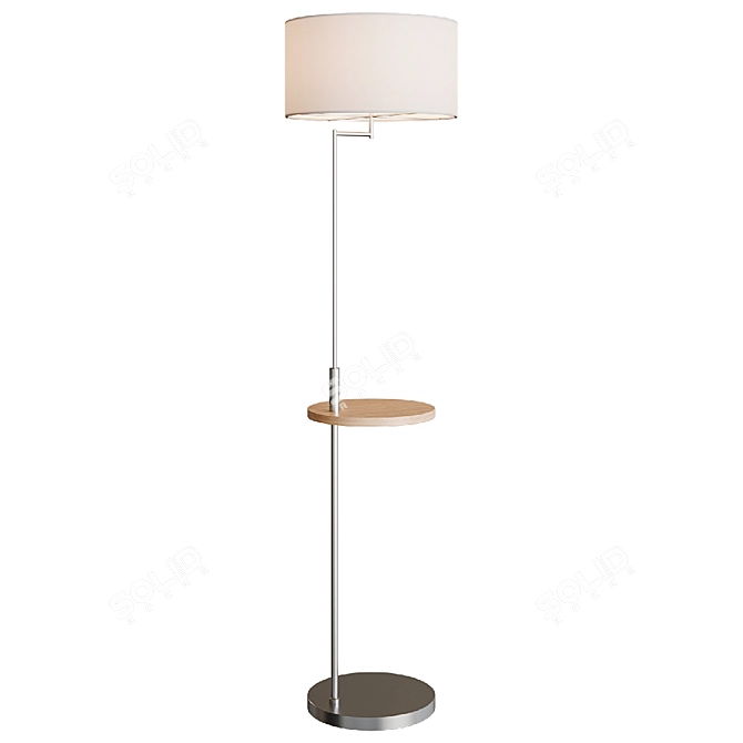 Modern Flakron Floor Lamp 3D model image 1