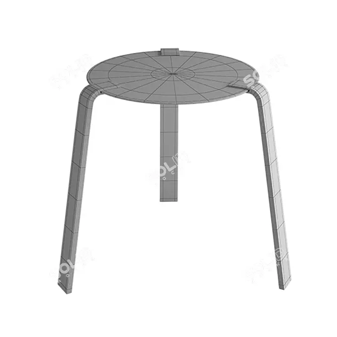 Elegant Minimalist Coffee Tables 3D model image 5