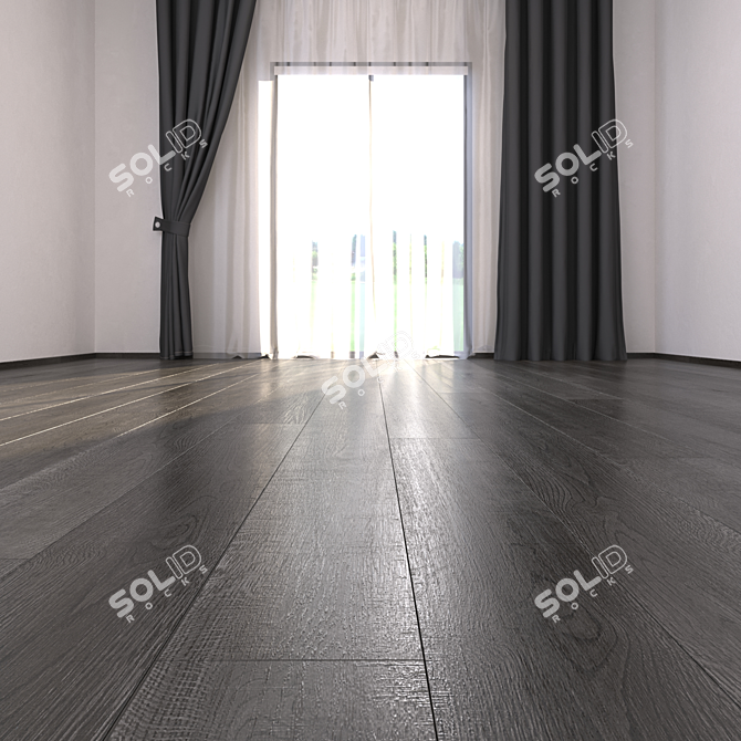 Veronese Parquet Floor: HD Textures for Stunning Interiors 3D model image 2