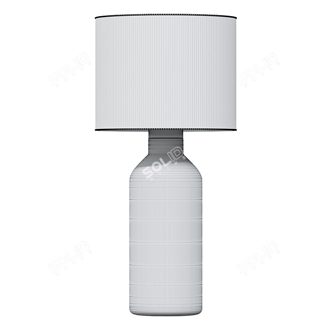 Elegant Kennet Table Lamp 3D model image 2