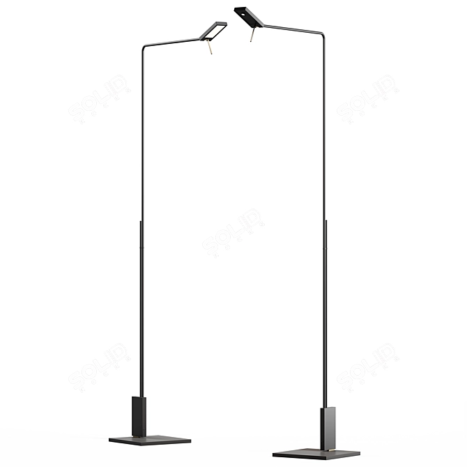 Viabizzuno Roy Floor Lamp 3D model image 1