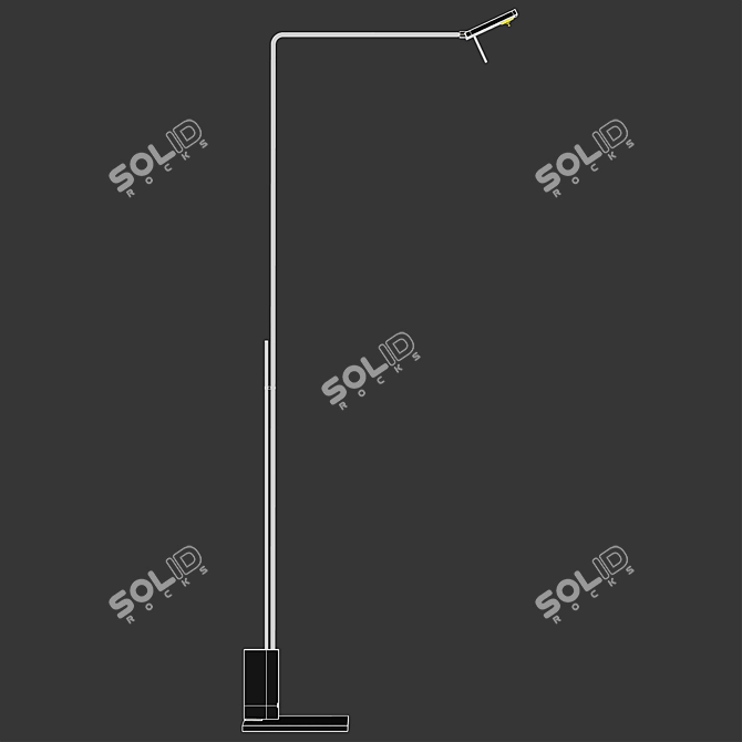 Viabizzuno Roy Floor Lamp 3D model image 4