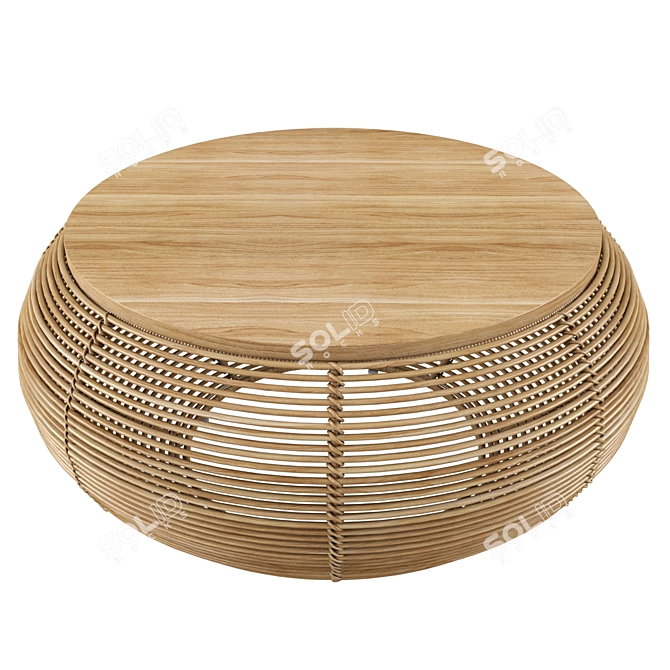 Minimalist Vivi Coffee Table 3D model image 2