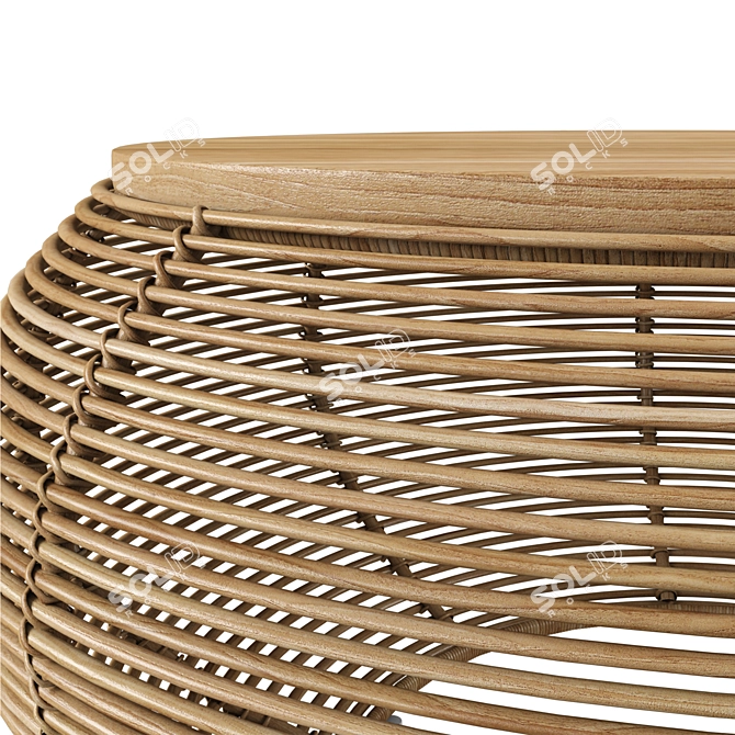 Minimalist Vivi Coffee Table 3D model image 3