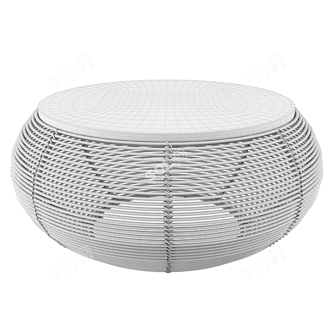 Minimalist Vivi Coffee Table 3D model image 4