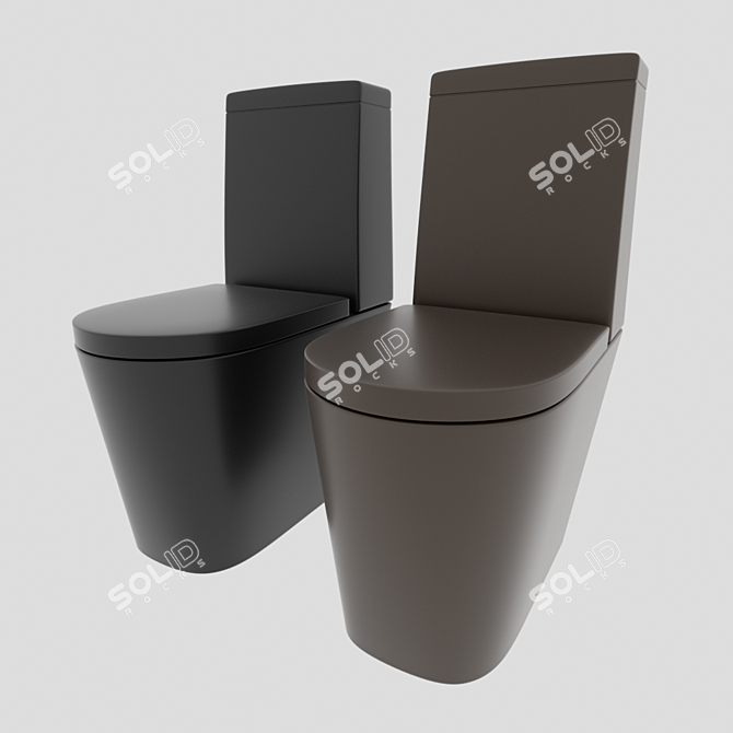 Elevate your bathroom with Deca P230 3D model image 1