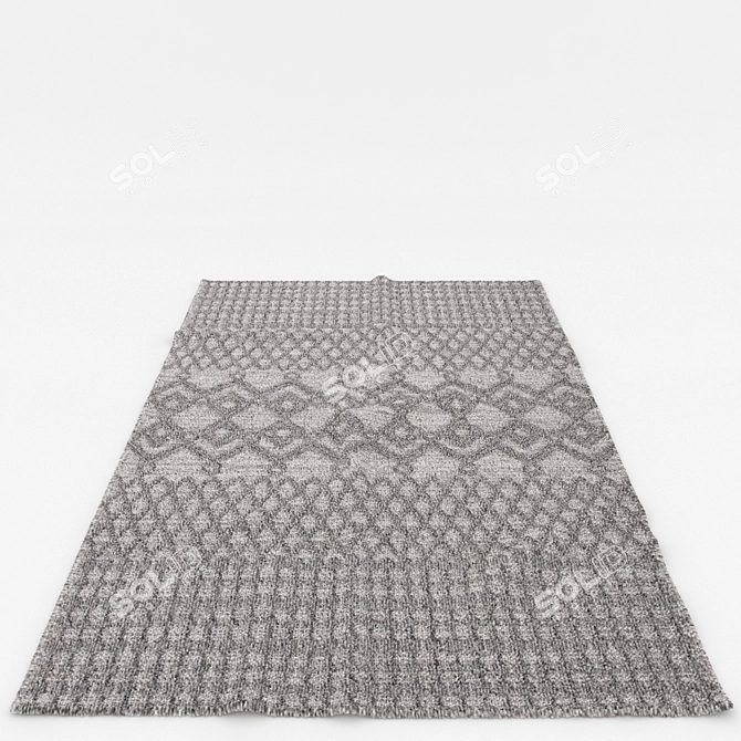 Title: "Versatile Rug Collection: 6 High-Quality Designs 3D model image 6