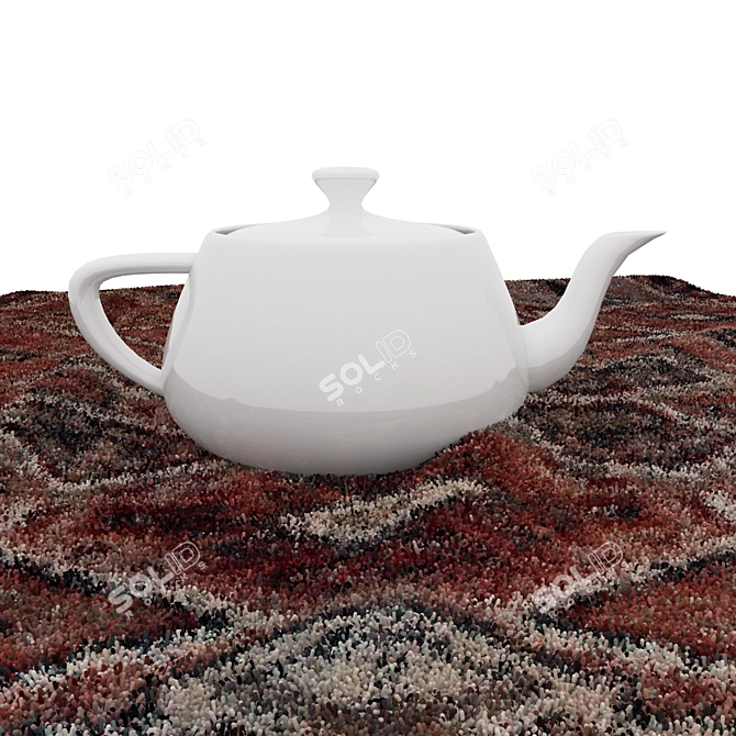 Versatile Rug Set: 8 Stunning Designs 3D model image 6