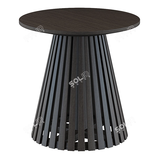 Modern Round Coffee Table 3D model image 2