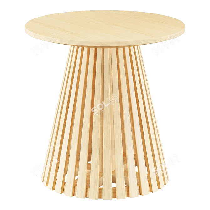 Modern Round Coffee Table 3D model image 3