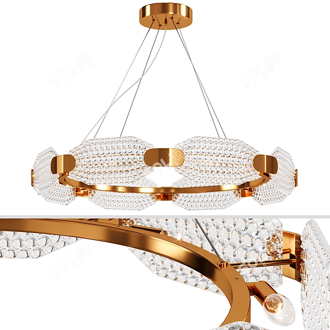 ALTA: Stunning Design Lamp 3D model image 1