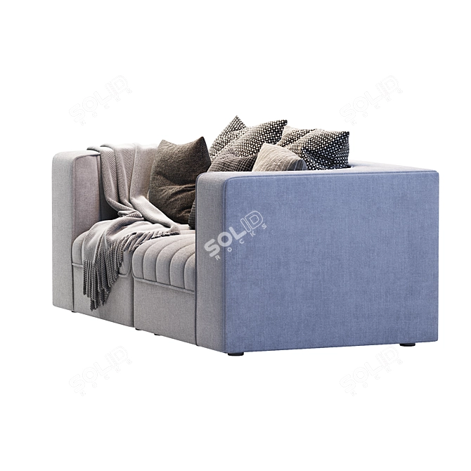 ARFLEX 9000 Sofa: Contemporary Comfort for Modern Living 3D model image 6