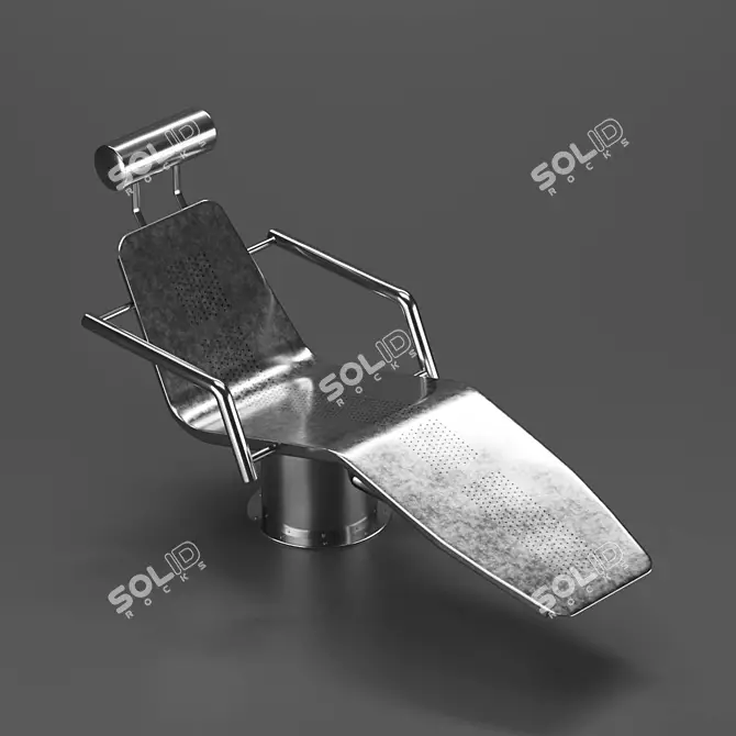 Hydromassage Lounger for Pool & Spa 3D model image 1