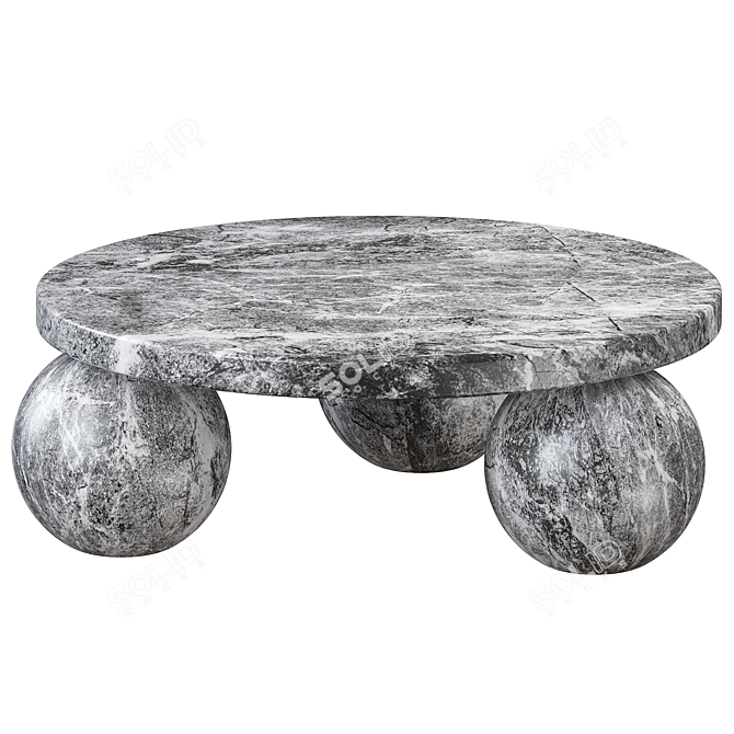 Modern Morro Coffee Table 3D model image 2