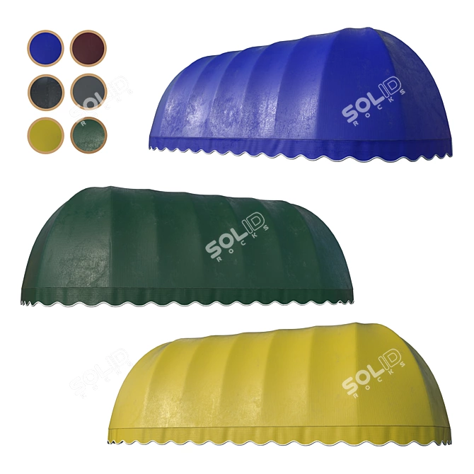 Versatile Awning Kit: Vol. 14 3D model image 3